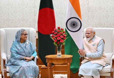 ভারত-বাংলাদেশ সম্পর্কের অগ্রগতি খুবই সন্তোষজনক : মোদি