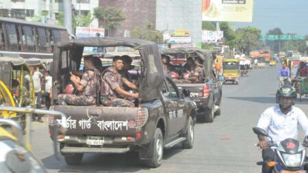 সারা দেশে ২২৮ প্লাটুন বিজিবি মোতায়েন