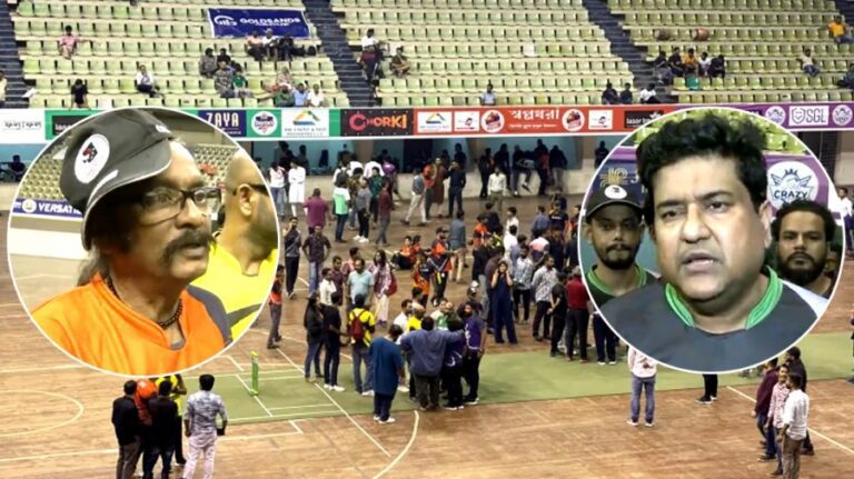 সেলিব্রিটি ক্রিকেট লিগ ফাইনাল: খেলতে চাইলো দুই দলই, তবু স্থগিত কেন