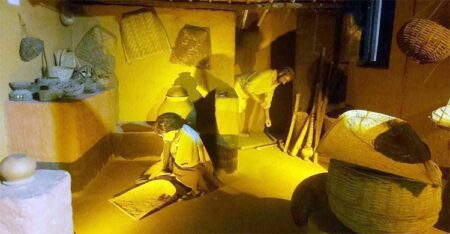 ব্যস্ত শহরে আদি গ্রাম ‘ভিলেজ মিউজিয়াম’
