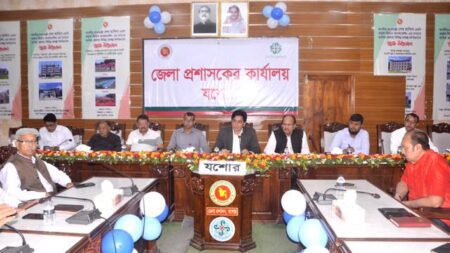 বিজয়ের মাসে চার দিবস ঘিরে যশোরে ১৫ দিনের কর্মসূচি গ্রহণ