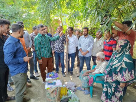 ঝিনাইদহের অশীতিপর বৃদ্ধ আ.লীগ নেতা সাইদুল করিম মিন্টু
