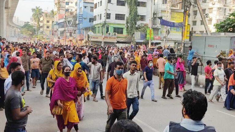 ন্যূনতম মজুরি প্রত্যাখ্যান শ্রমিকদের, শুক্রবার প্রতিবাদ সমাবেশ ঘোষণা