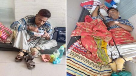 ডান্ডাবেড়ি পরিয়ে হাসপাতালে যুবদল নেতা : হাইকোর্টের নজরে আনলেন আইনজীবীরা 