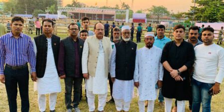 খুলনায় প্রধানমন্ত্রীর সভাস্থল পরিদর্শনে যশোর আ.লীগের সভাপতি
