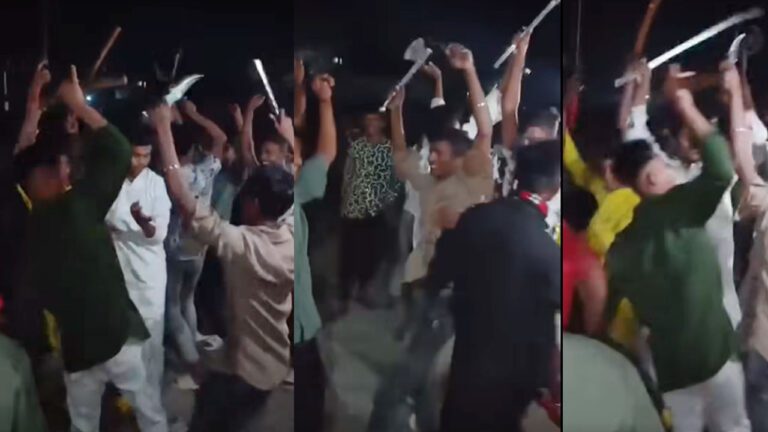 রাজশাহীতে অস্ত্র উঁচিয়ে উল্লাসের ঘটনায় আটক ৭