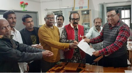 কেশবপুরে ২৭ বিলের জলাবদ্ধতা নিরসনের দাবিতে স্মারকলিপি প্রদান