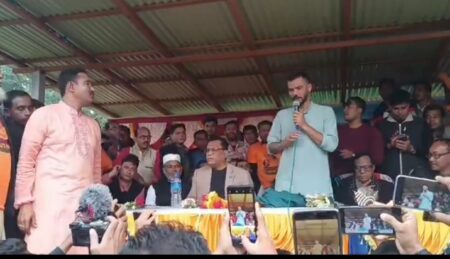নড়াইলে ফুটবল খেলার উদ্বোধন করলেন এমপি মাশরাফি