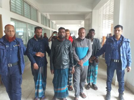 শৈলকুপায় আ.লীগ নেতা রিপন হত্যা মামলার ৫ আসামি রিমান্ডে