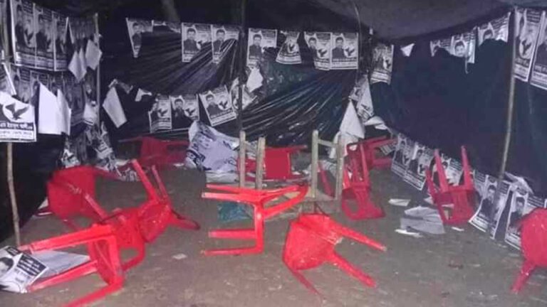 মনিরামপুরে স্বতন্ত্র প্রার্থীর সথর্মকদের ওপর হামলায় আহত ৫, গ্রেফতার ৩