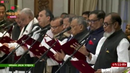 শপথ নিলেন নতুন মন্ত্রী ও প্রতিমন্ত্রী