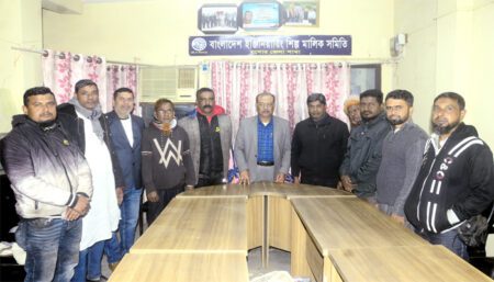 যশোর ইঞ্জিনিয়ারিং শিল্প মালিক সমিতি কার্যনির্বাহী পরিষদের সভাপতি আশরাফুল ও সম্পাদক হারুন