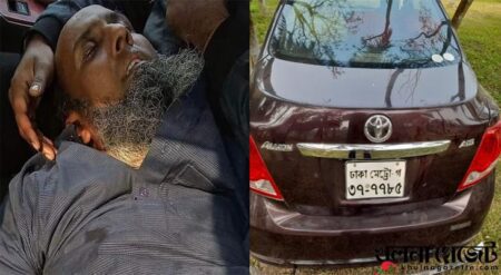 তালায় বস্তাবন্দি অবস্থায় প্রাইভেটকার চালক উদ্ধার