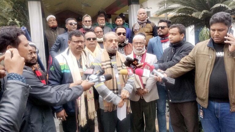 ৭ জানুয়ারির নির্বাচন গ্রহণযোগ্যতা পাবে না: জি এম কাদের