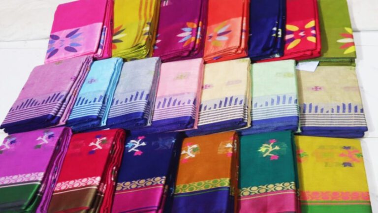টাঙ্গাইল শাড়িকে জিআই পণ্য ঘোষণা করলো সরকার