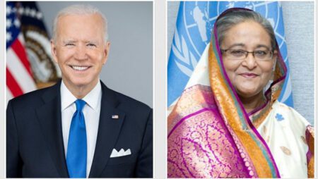 জো বাইডেনের চিঠির জবাব দিলেন প্রধানমন্ত্রী