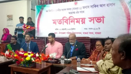 মাগুরায় এমপি কাপ করতে চান সাকিব