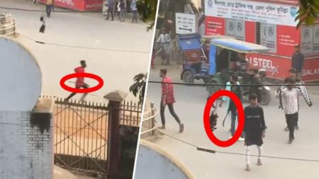 সার্কিট হাউজের সামনে অস্ত্রের মহড়া, গ্রেফতার ১৬