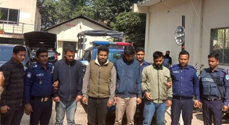 জাবিতে ধর্ষণকাণ্ড: ছাত্রলীগ নেতাসহ ৪ জন তিন দিনের রিমান্ডে
