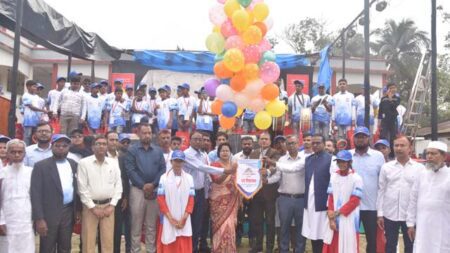 হাজী মহসীন মাধ্যমিক বিদ্যালয়ের সুবর্ণ জয়ন্তী ও পুনর্মিলনী