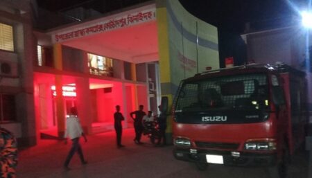 কোটচাঁদপুর হাসপাতালের শিশু ওয়ার্ডে আগুন
