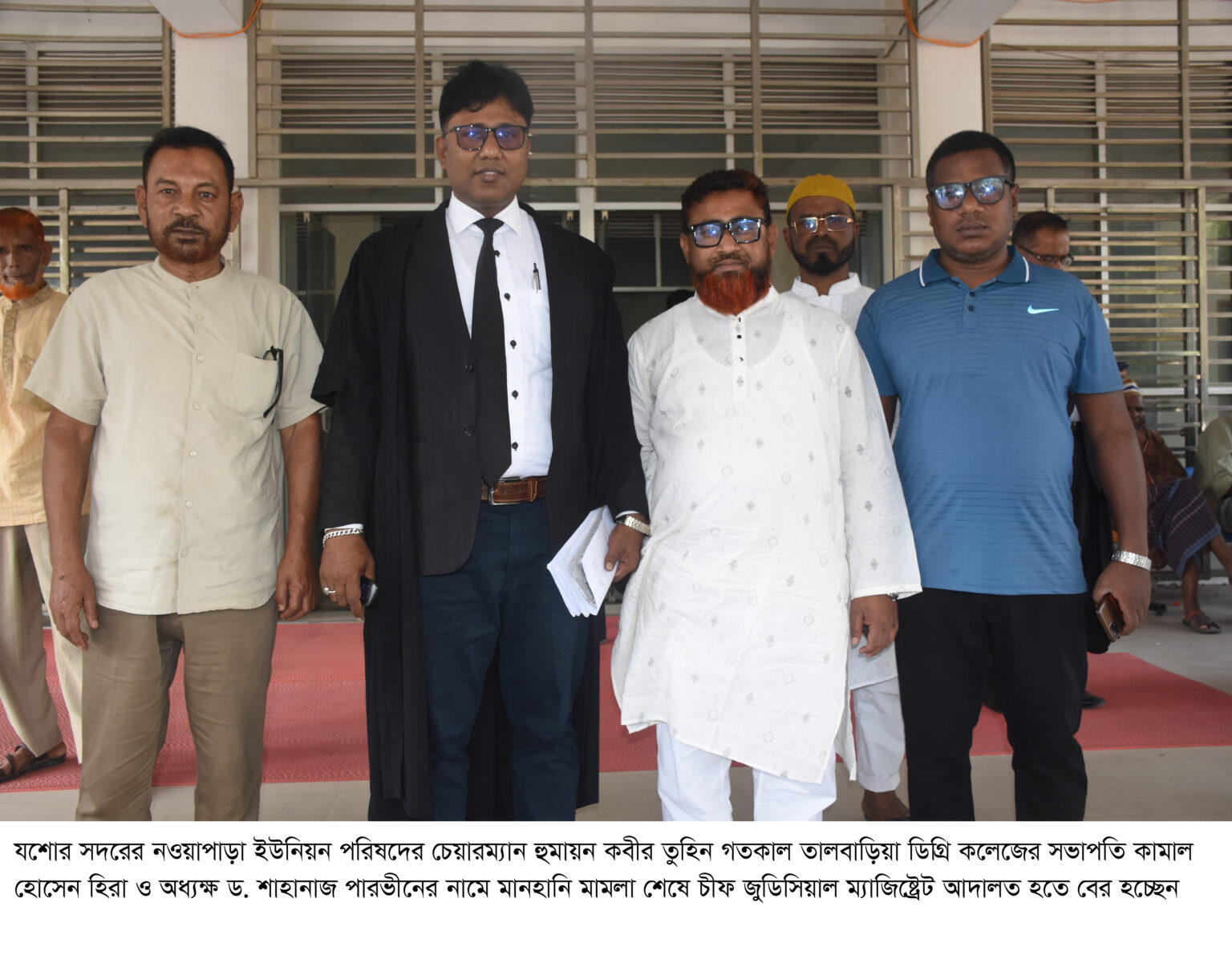 তালবাড়িয়া কলেজের সভাপতি ও অধ্যক্ষের বিরুদ্ধে কোটি টাকার মানহানি মামলা