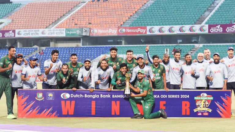 শ্রীলঙ্কার বিপক্ষে বাংলাদেশের সিরিজ জয়