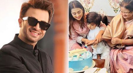 ছেলের জন্মদিনে শাকিবের বাসায় বুবলী