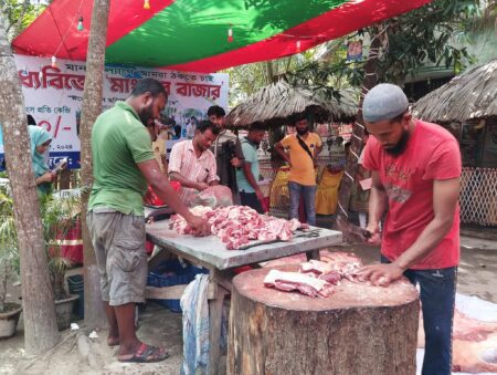 যশোরে ৩৯০ টাকা কেজি দরে গরুর মাংস!