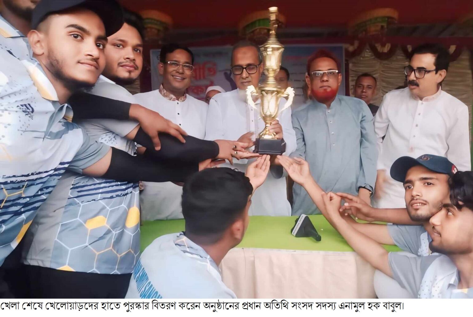 অভয়নগরে ঈদ প্রীতি ক্রিকেট ম্যাচ অনুষ্ঠিত