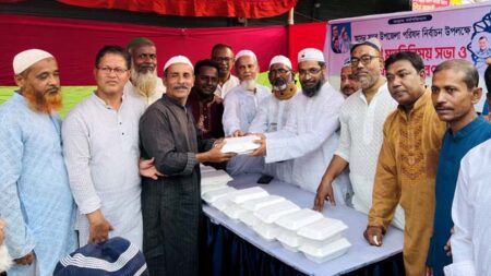 যশোর পৌর ৪ নং ওয়ার্ডে ফরিদ চৌধুরীর মতবিনিময়