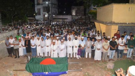 যশোর সদর উপজেলা চেয়ারম্যান প্রার্থী জুয়েলের পিতার ইন্তেকাল