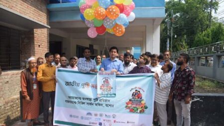 যশোরে জাতীয় পুষ্টি সপ্তাহের উদ্বোধন