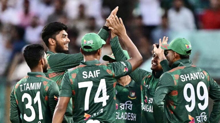 হ্যাটট্রিক জয়ে সিরিজ বাংলাদেশের