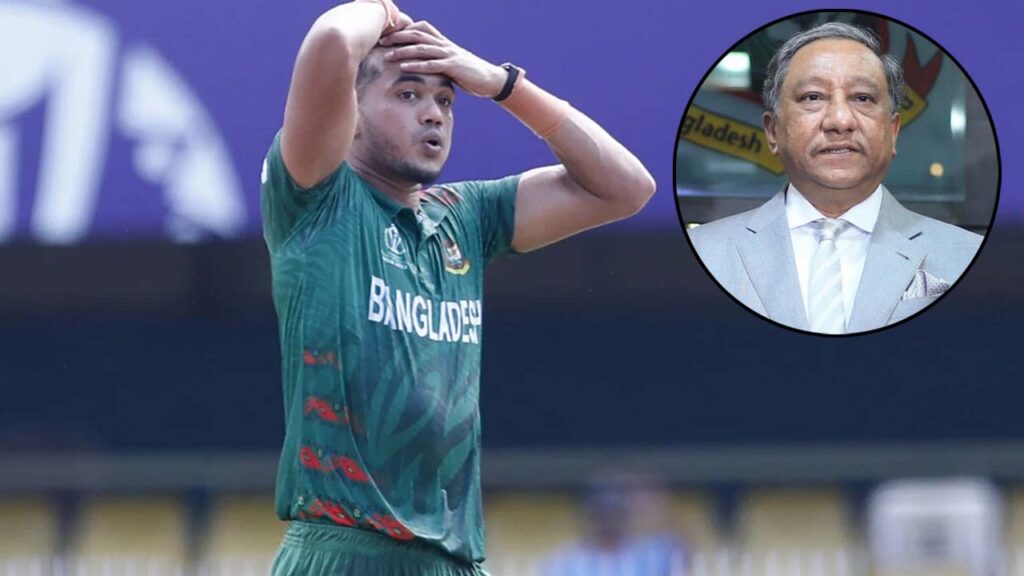 তাসকিনের বিশ্বকাপ খেলা নিয়ে যা বললেন পাপন
