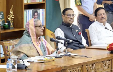 তিস্তার পানি নয়, মহাপরিকল্পনা নিয়ে আলোচনা হয়েছে: শেখ হাসিনা