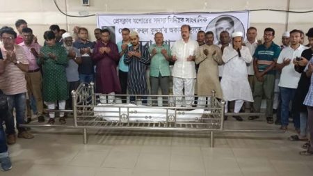 যশোরের সাংবাদিক মোস্তফা রুহুল কুদ্দুস আর নেই