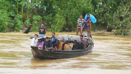 জুন মাসে ভারী বৃষ্টি ও বন্যার আভাস