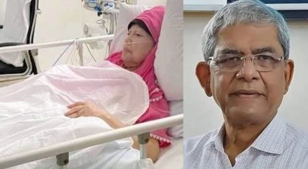 খালেদা জিয়ার শারীরিক অবস্থা সংকটাপন্ন : মির্জা ফখরুল