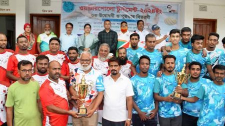 ওয়াটারপোলো টুর্নামেন্টের সেরা শেখ রাসেল স্মৃতি সংঘ