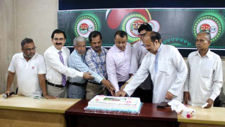 যশোরে এনটিভির ২২ বছরে পদার্পণের দিন উদযাপন