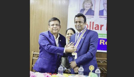 রোটারি ক্লাব যশোর ওয়েস্ট এর নতুন সভাপতি সুজন কুমার রায়