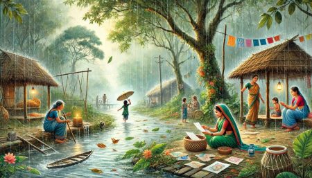চ্যাটজিপিটির চোখে পল্লীবর্ষা