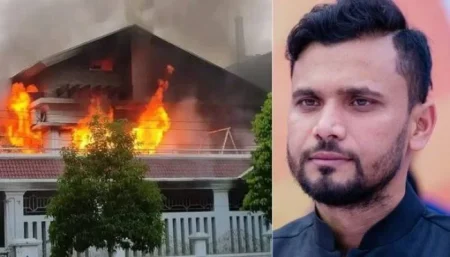 নড়াইলের মানুষের বিরুদ্ধে বিচার না চেয়ে উল্টো ক্ষমাপ্রার্থী মাশরাফি