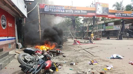 অসহযোগ আন্দোলন : সংঘর্ষ, পাল্টাপাল্টি ধাওয়া, গুলি, নিহত ৪