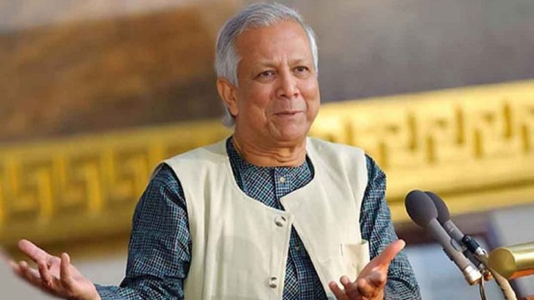 অন্তর্বর্তী সরকারের প্রধান উপদেষ্টা ড. মুহাম্মদ ইউনূস