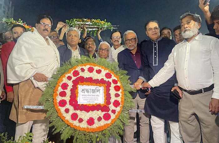 যশোরে ভাষা শহীদদের প্রতি শ্রদ্ধা