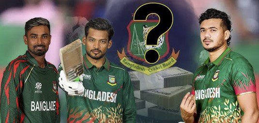 তাসকিনের বেতন সর্বোচ্চ ১০ লাখ, বাকিরা কে কত পাবেন তাসকিনের বেতন সর্বোচ্চ ১০ লাখ শান্তর ৮, বাকিরা কে কত পাবেন