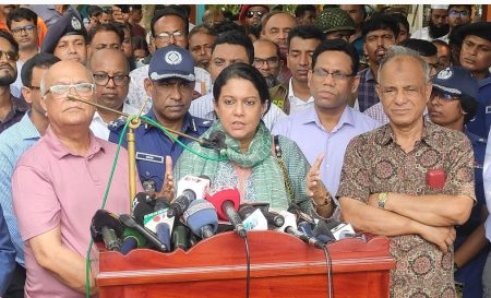 সরকার ভবদহের জলাবদ্ধতার স্থায়ী সমাধানের জন্য কাজ করছে : রিজওয়ানা হাসান