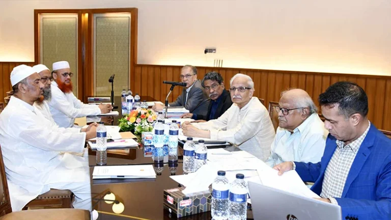 জাতীয় ঐকমত্য কমিশনের সঙ্গে খেলাফত মজলিসের বৈঠক অনুষ্ঠিত